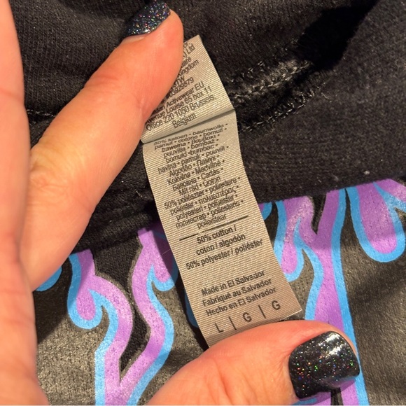 Oregon Coast SEASIDE Surf shop SWEATSHIRT PULLOVER HOODIE Skateboarding LG - Picture 4 of 7